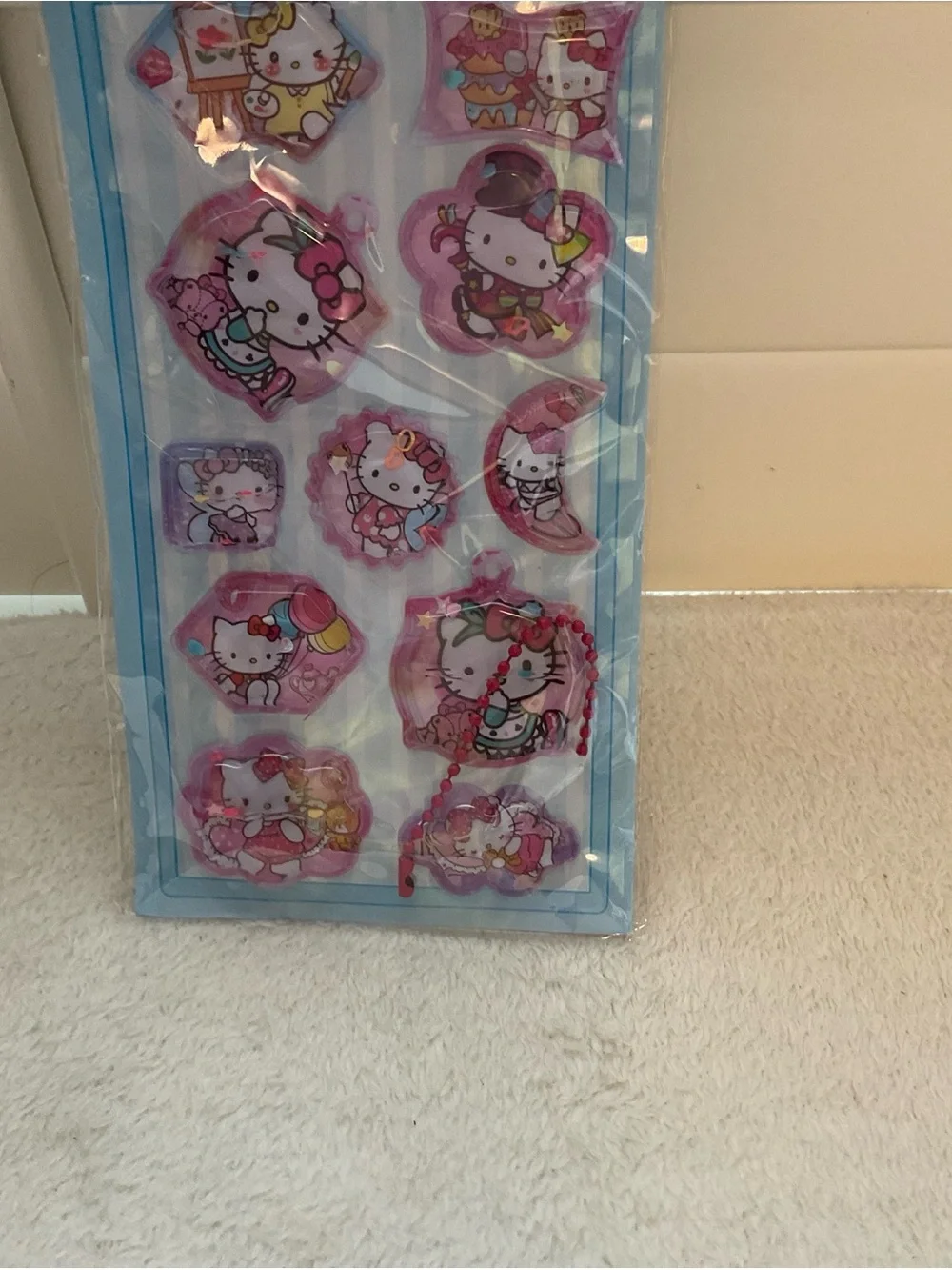 Hello Kitty Pink Sticker Set for Kids